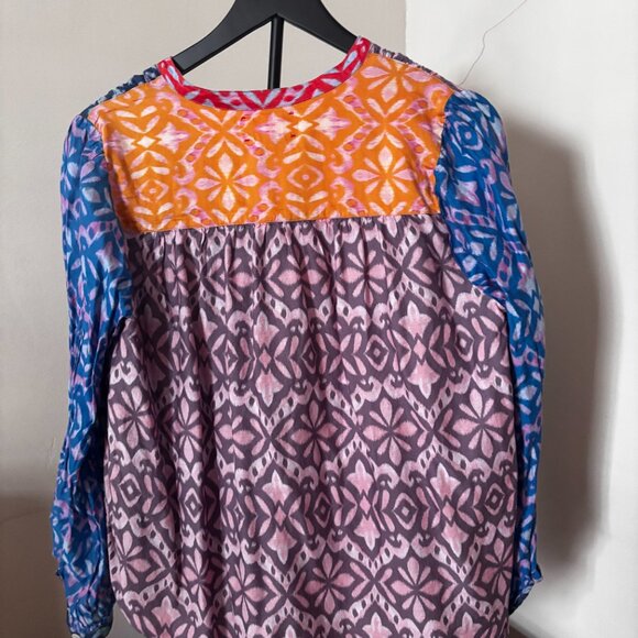 Xirena multicolored peasant blouse - Picture 2 of 3